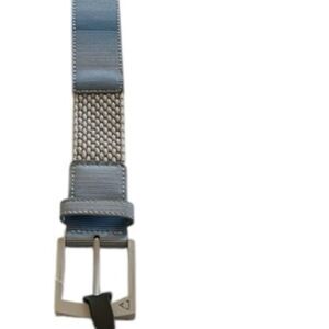 CUATER TRAVIS MATTHEW Graphic  CANVAS BELT, Blue/Grey, Size 36, NWT